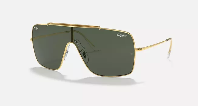 Солнцезащитные очки Ray-Ban WINGS II, темно-зеленый