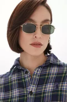 Солнцезащитные очки Ray-Ban, зеленый