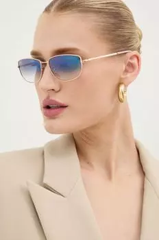 Солнцезащитные очки Ray-Ban, золотой