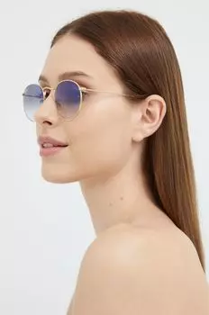 Солнцезащитные очки Ray-Ban, золотой