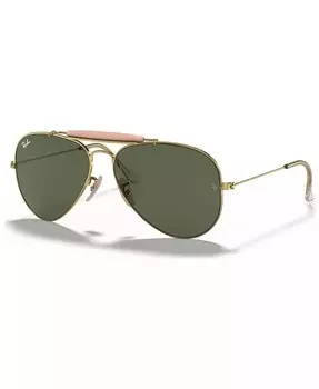 Солнцезащитные очки Ray-Ban, золотой