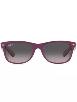Солнцезащитные очки RB2132 New Wayfarer в квадратной оправе Ray-Ban, фиолетовый