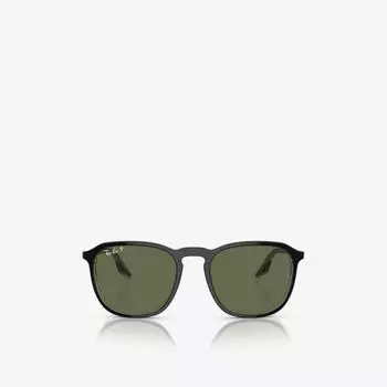 Солнцезащитные очки RB2203 в квадратной оправе из ацетата ацетата Ray-Ban, черный