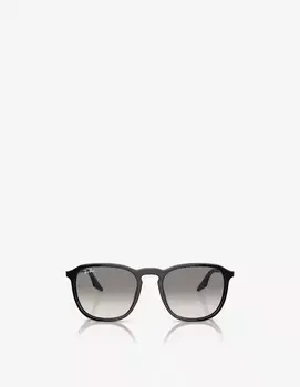 Солнцезащитные очки RB2203 в квадратной оправе Ray-Ban, черный