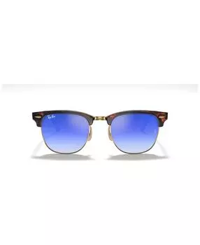 Солнцезащитные очки, rb3016 clubmaster flat lenses gradient Ray-Ban, мульти