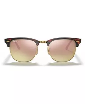 Солнцезащитные очки, rb3016 clubmaster flat lenses gradient Ray-Ban, мульти