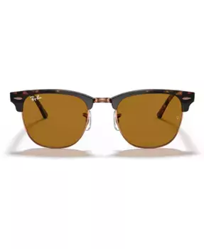 Солнцезащитные очки, RB3016 CLUBMASTER Ray-Ban, коричневый