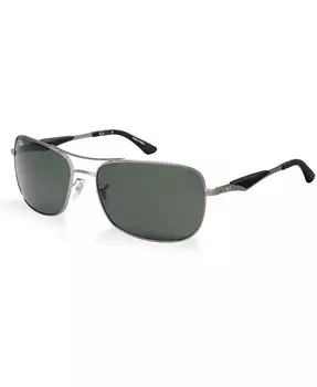 Солнцезащитные очки, RB3515 Ray-Ban, зеленый