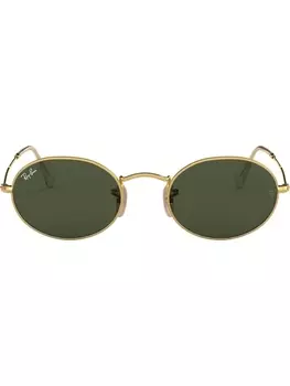 Солнцезащитные очки RB3547 в овальной оправе Ray-Ban, золотистый