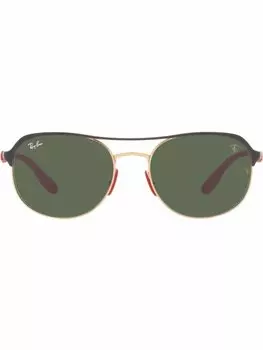 Солнцезащитные очки RB3685M Scuderia Ferrari Collection Ray-Ban, черный