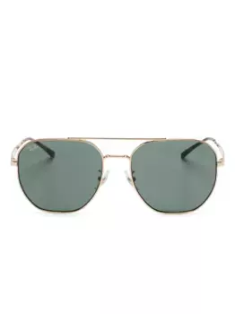 Солнцезащитные очки RB3724D Ray-Ban, золотой