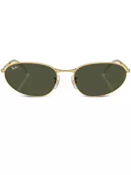 Солнцезащитные очки RB3734 в овальной оправе Ray-Ban, золотой