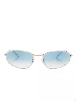 Солнцезащитные очки RB3734 в овальной оправе Ray-Ban, золотой