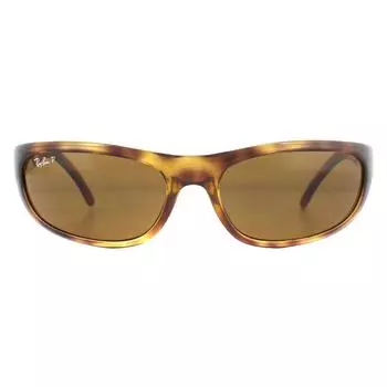 Солнцезащитные очки rb4033 64247 гавана поляризованные Ray-Ban, коричневый