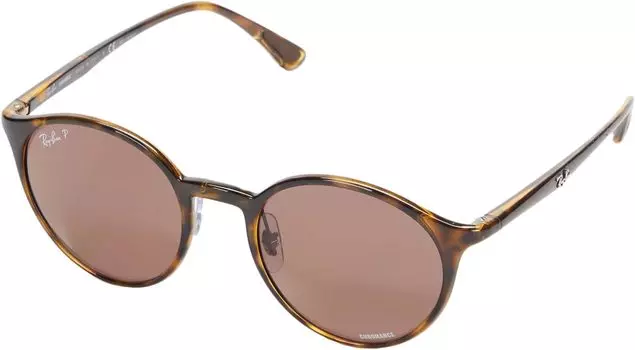 Солнцезащитные очки RB4336CH - Polarized Ray-Ban, цвет Shiny Havana Frame/Purple Polarized Lens