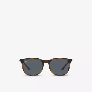 Солнцезащитные очки RB4386 прямоугольной формы Ray-Ban, коричневый