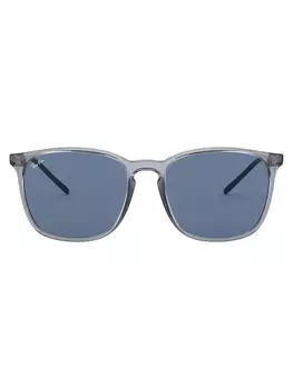 Солнцезащитные очки RB4387 в круглой оправе Ray-Ban, синий