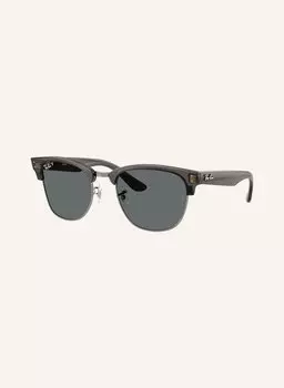 Солнцезащитные очки rbr0504s clubmaster reverse Ray-Ban, цвет 670781 - GRAU/DUNKELGRAU POLARISIERT