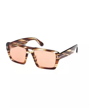 Солнцезащитные очки Redford Tom Ford, коричневый
