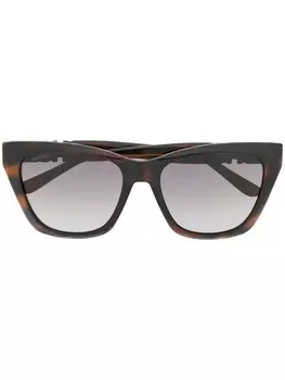 Солнцезащитные очки Rikki в оправе 'кошачий глаз' Jimmy Choo Eyewear, коричневый