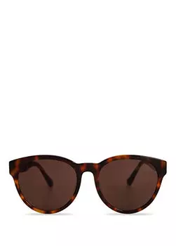 Солнцезащитные очки Rita из ацетата коричневого цвета Messyweekend Cophenagen, коричневый