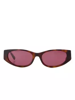 Солнцезащитные очки родео BY FAR, коричневый