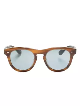 Солнцезащитные очки Rorke Oliver Peoples, коричневый