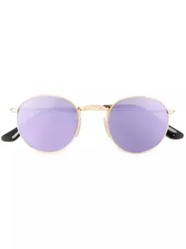 Солнцезащитные очки 'Round Metal' Ray-Ban, металлик