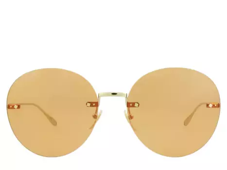 Солнцезащитные очки Round Sunglasses - FINAL SALE Gucci, золото