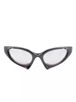 Солнцезащитные очки Runner Balenciaga Eyewear, черный