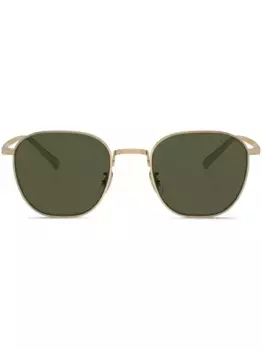 Солнцезащитные очки Rynn в квадратной оправе Oliver Peoples, золотой