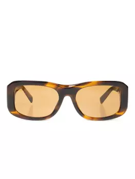 Солнцезащитные очки с эффектом черепаховой кожи Dolce & Gabbana Eyewear, коричневый