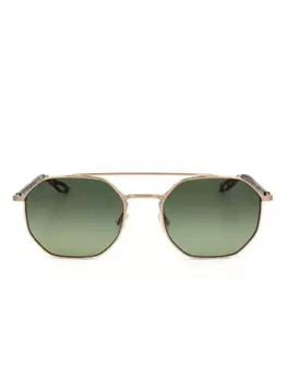 Солнцезащитные очки с эффектом черепаховой кожи Safilo Team, золотой