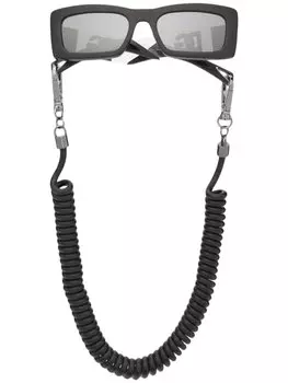 Солнцезащитные очки с цепочкой Dolce & Gabbana Eyewear, черный