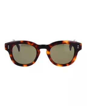 Солнцезащитные очки с цветочным узором Kenzo, коричневый