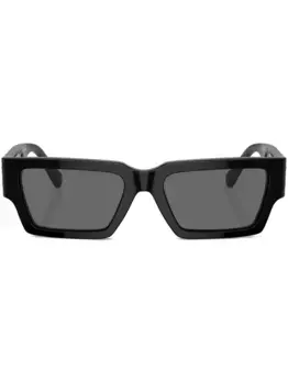 Солнцезащитные очки с декором Medusa Versace Eyewear, черный