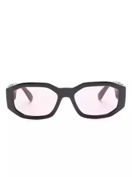 Солнцезащитные очки с декором Medusa Versace Eyewear, черный