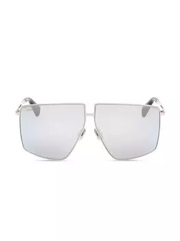 Солнцезащитные очки с геометрическим рисунком 64 мм Max Mara