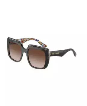 Солнцезащитные очки с градиентными линзами Dolce & Gabbana, коричневый