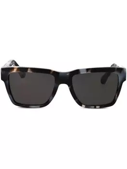 Солнцезащитные очки с гравировкой логотипа Dolce & Gabbana Eyewear, черный