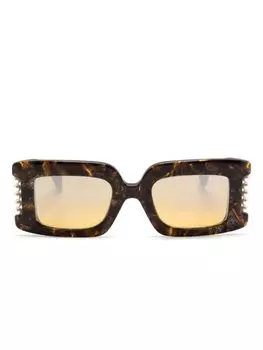 Солнцезащитные очки с искусственным жемчугом Vivienne Westwood, мультиколор