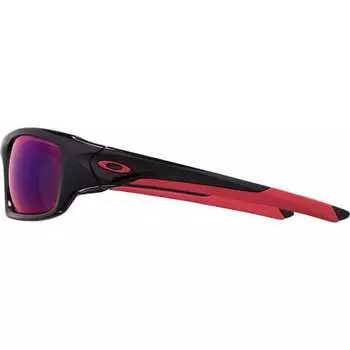 Солнцезащитные очки с клапаном Oakley, цвет Polished Black/Red Irid