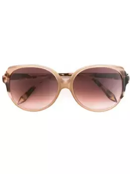 Солнцезащитные очки с круглой оправой VICTORIA BECKHAM, розовый