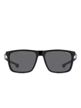 Солнцезащитные очки с квадратной оправой Carrera, черный