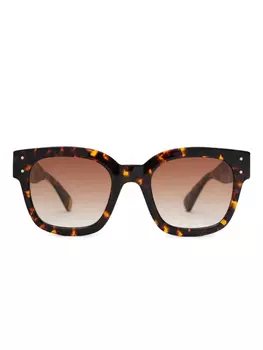 Солнцезащитные очки с логотипом AMIRI, коричневый