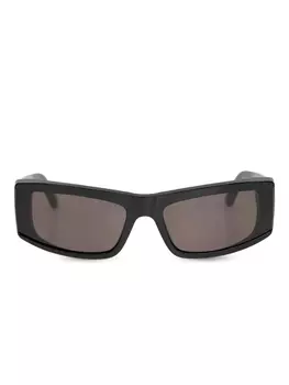 Солнцезащитные очки с логотипом Balenciaga Eyewear, черный