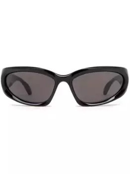 Солнцезащитные очки с логотипом Balenciaga Eyewear, черный