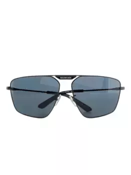 Солнцезащитные очки с логотипом Balenciaga Eyewear, черный