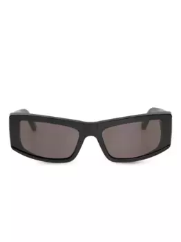 Солнцезащитные очки с логотипом Balenciaga Eyewear, черный