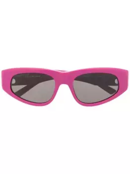 Солнцезащитные очки с логотипом Balenciaga Eyewear, фиолетовый